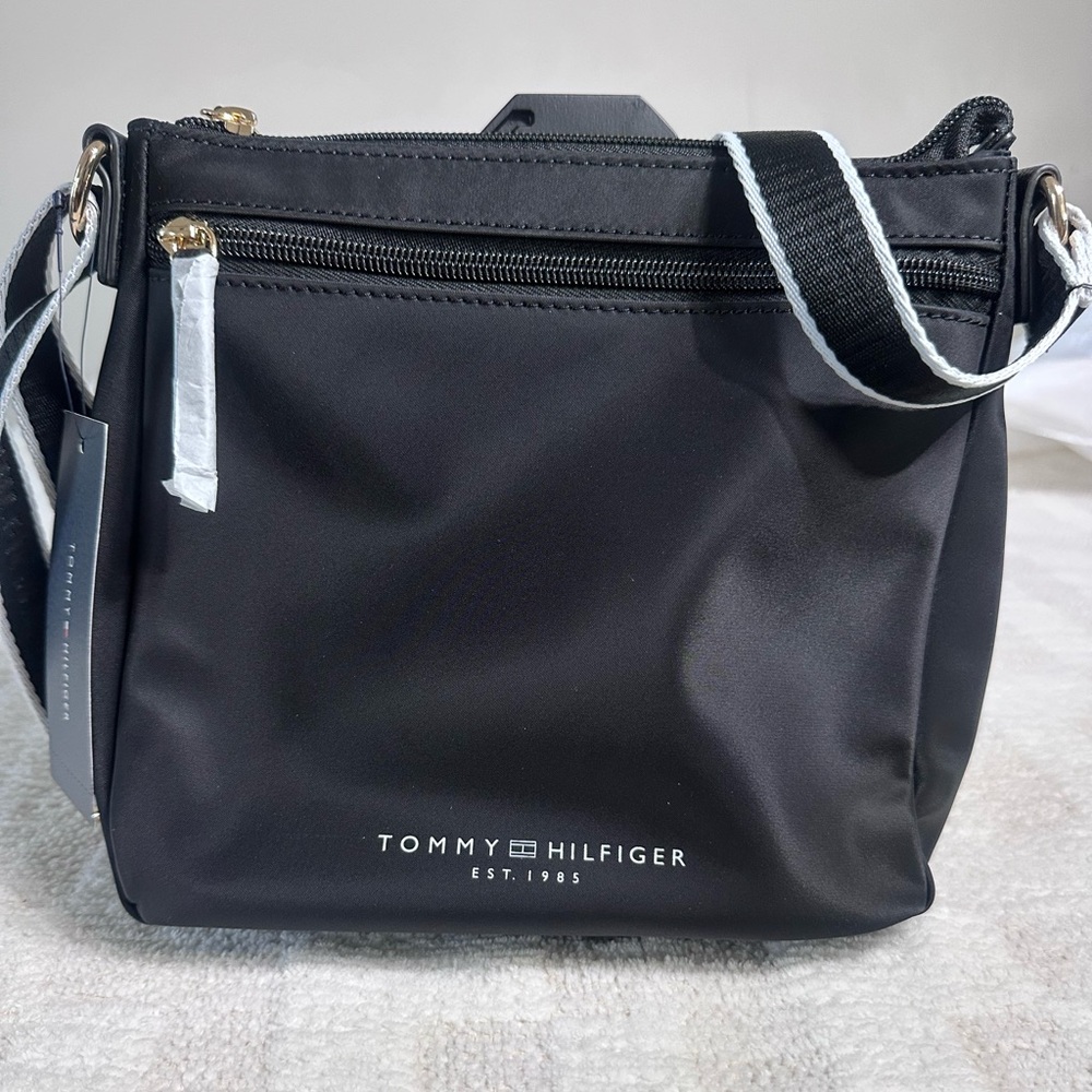 Tommy Hilfiger Black Messenger Bag